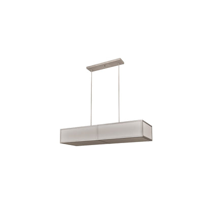 Quadrato 6 Light 24" Wide Linear Pendant