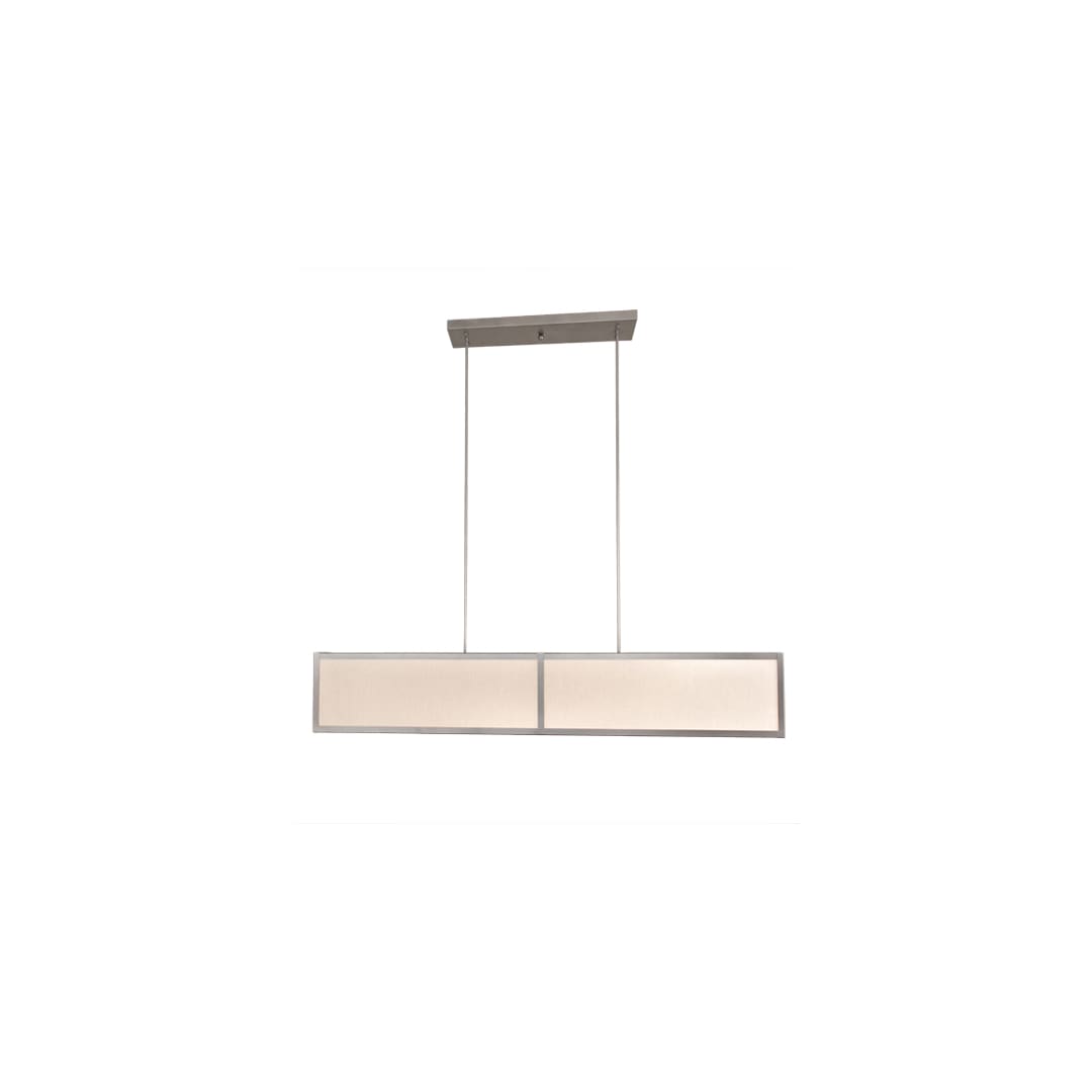 Quadrato 6 Light 24" Wide Linear Pendant