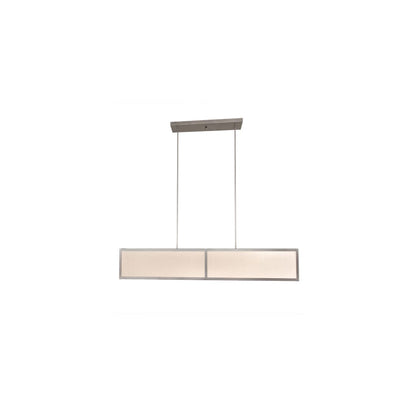 Quadrato 6 Light 24" Wide Linear Pendant