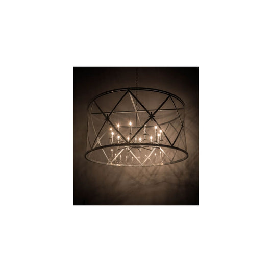 Penelope 12 Light 72" Wide Taper Candle Pendant