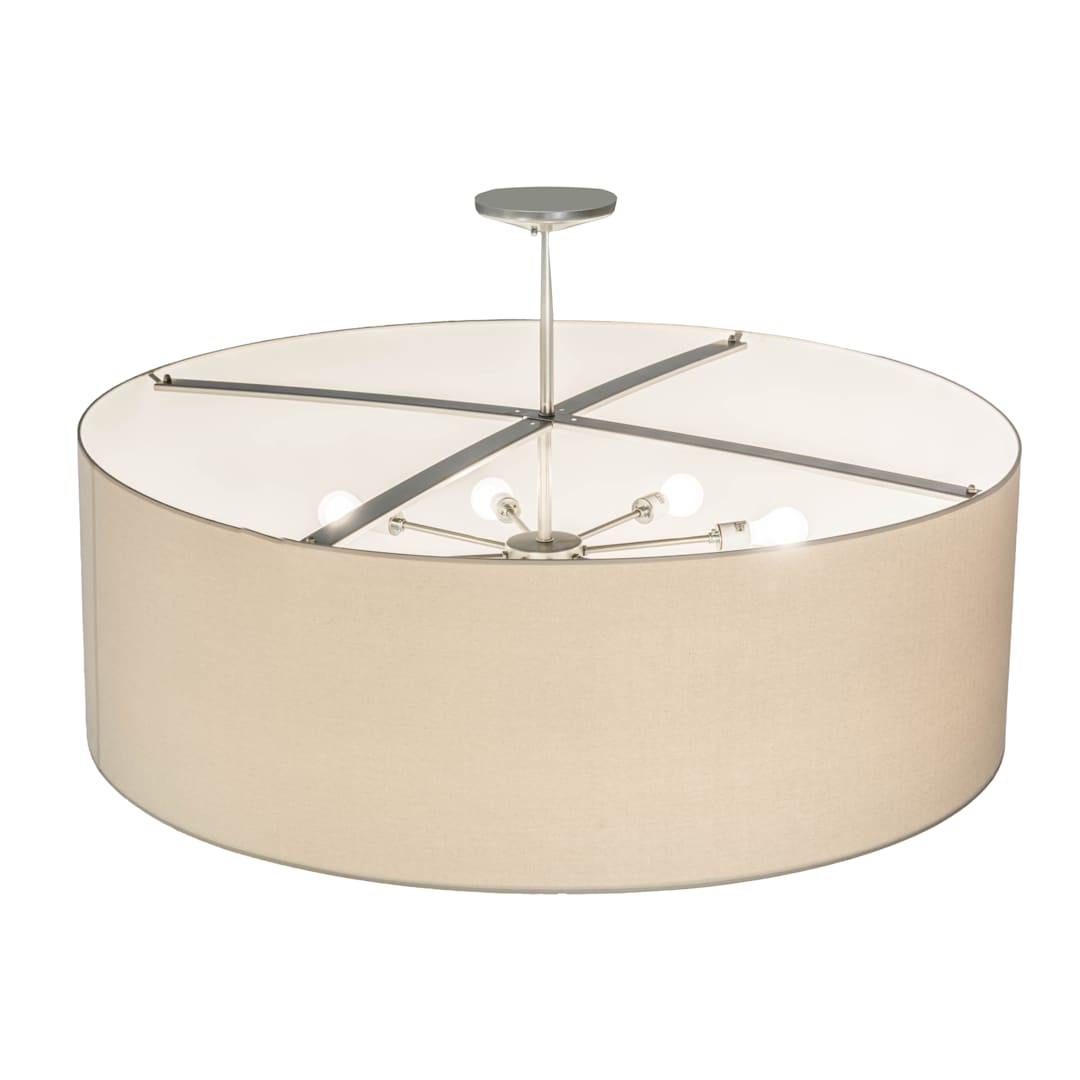 Cilindro 8 Light 48" Wide Pendant