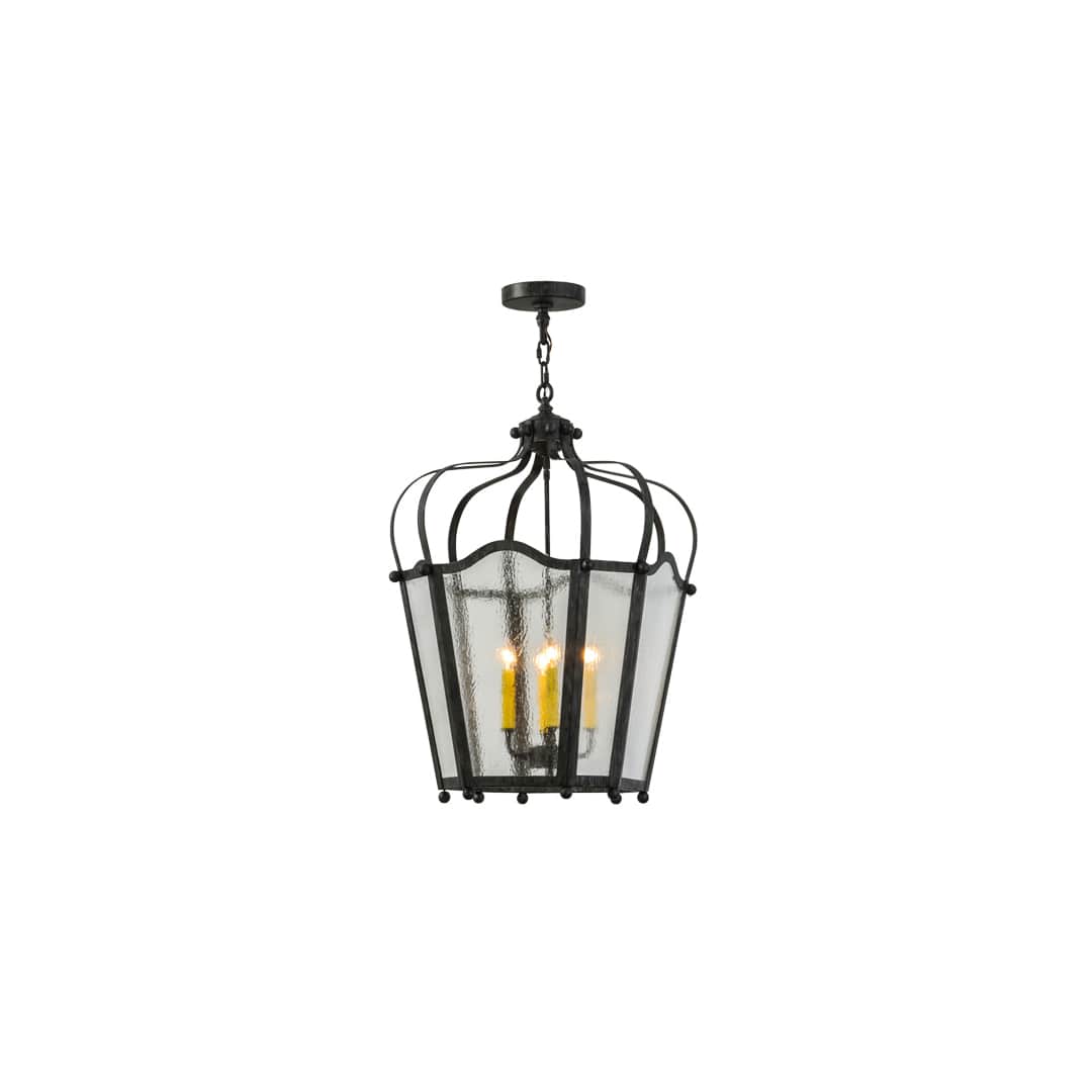 Citadel 4 Light 22" Wide Taper Candle Pendant