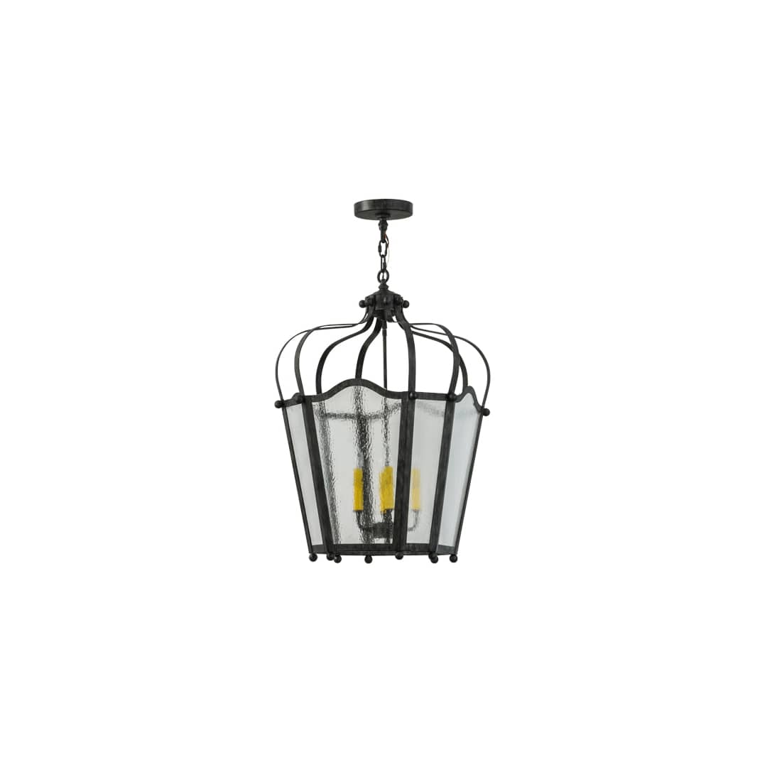 Citadel 4 Light 22" Wide Taper Candle Pendant