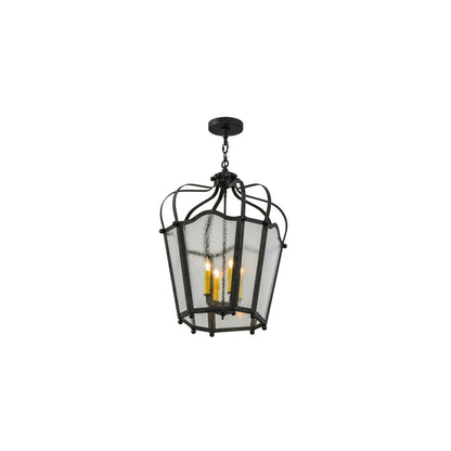 Citadel 4 Light 22" Wide Taper Candle Pendant