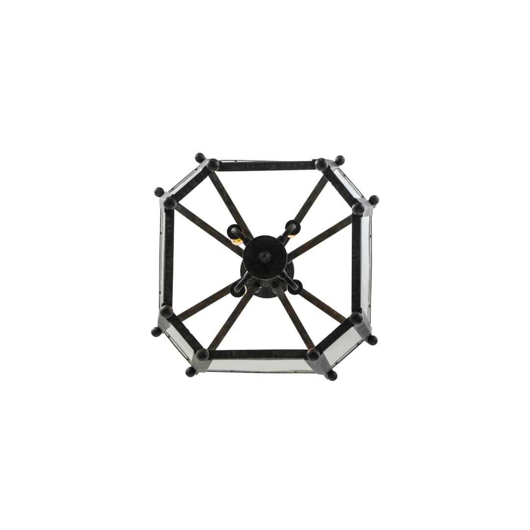 Citadel 4 Light 22" Wide Taper Candle Pendant