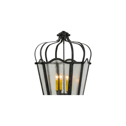 Citadel 4 Light 22" Wide Taper Candle Pendant