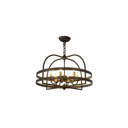 Aldari 6 Light 22" Wide Taper Candle Style Chandelier