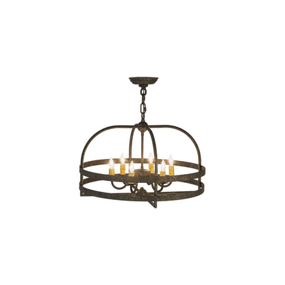 Aldari 6 Light 22" Wide Taper Candle Style Chandelier