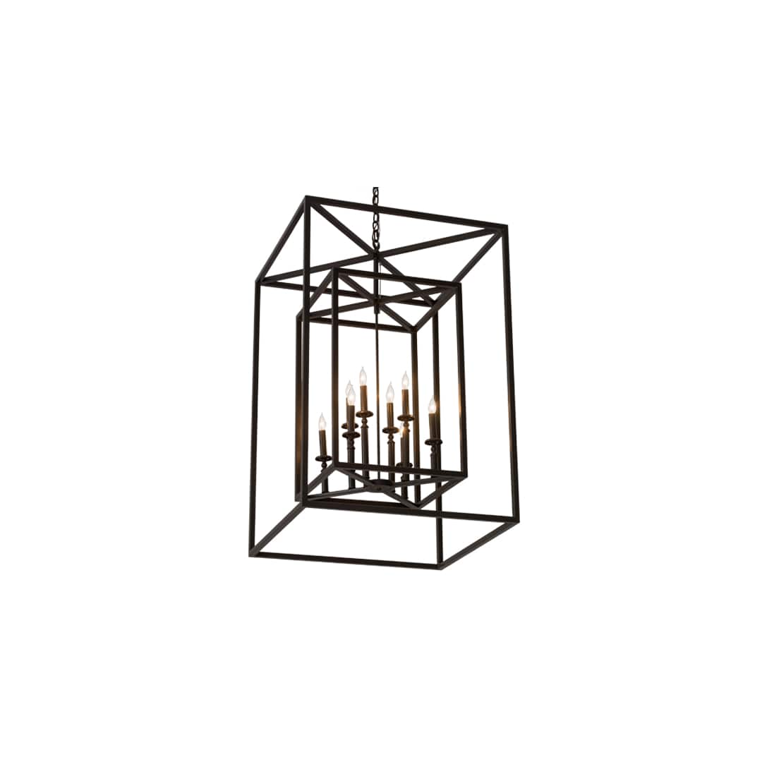 Kitzi 8 Light 40" Wide Taper Candle Pendant