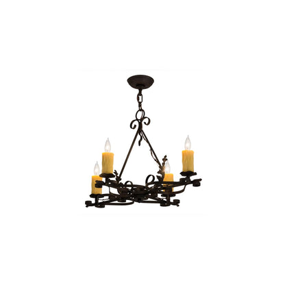 Elianna 4 Light 22" Wide Taper Candle Style Chandelier