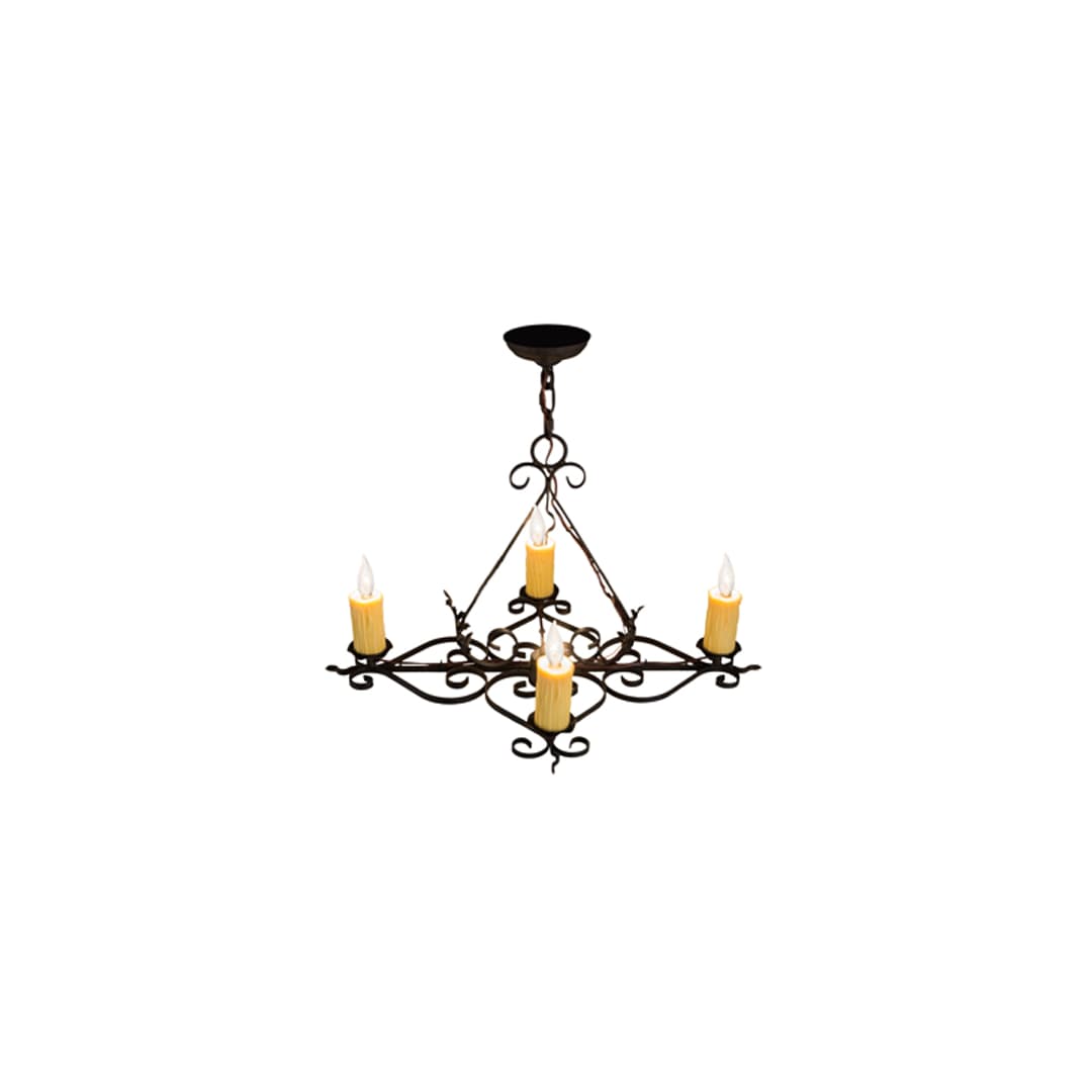 Elianna 4 Light 22" Wide Taper Candle Style Chandelier
