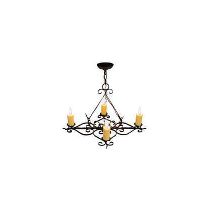 Elianna 4 Light 22" Wide Taper Candle Style Chandelier