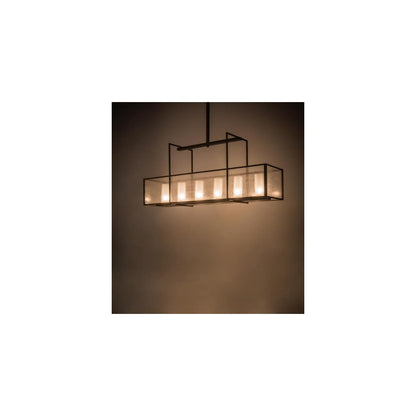 Nelson 6 Light 15" Wide Pillar Candle Linear Pendant