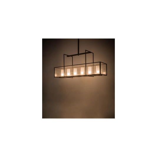 Nelson 6 Light 15" Wide Pillar Candle Linear Pendant