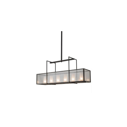Nelson 6 Light 15" Wide Pillar Candle Linear Pendant