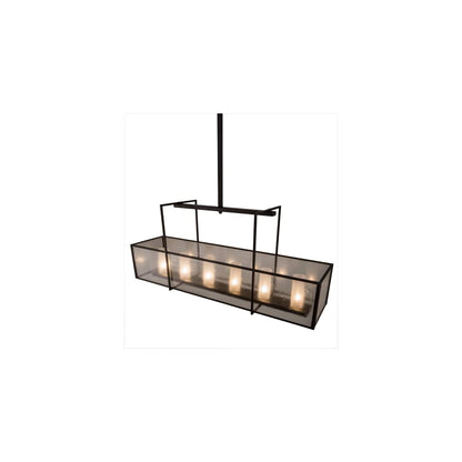 Nelson 6 Light 15" Wide Pillar Candle Linear Pendant