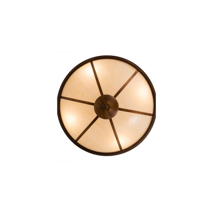 Commerce 4 Light 31" Wide Semi-Flush Bowl Ceiling Fixture - Vintage Copper Finish
