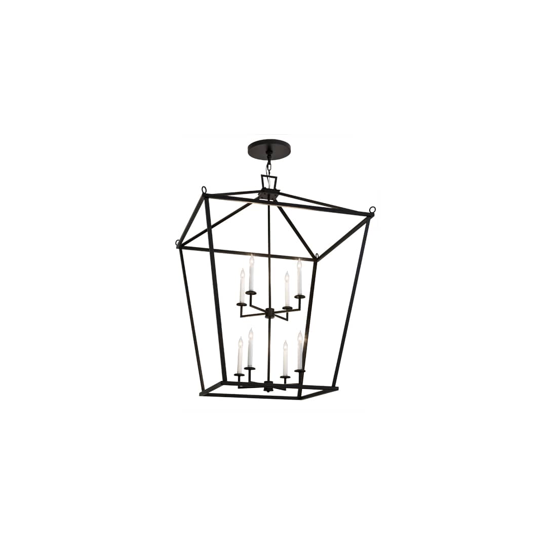 Kitzi 8 Light 51" Wide Taper Candle Pendant