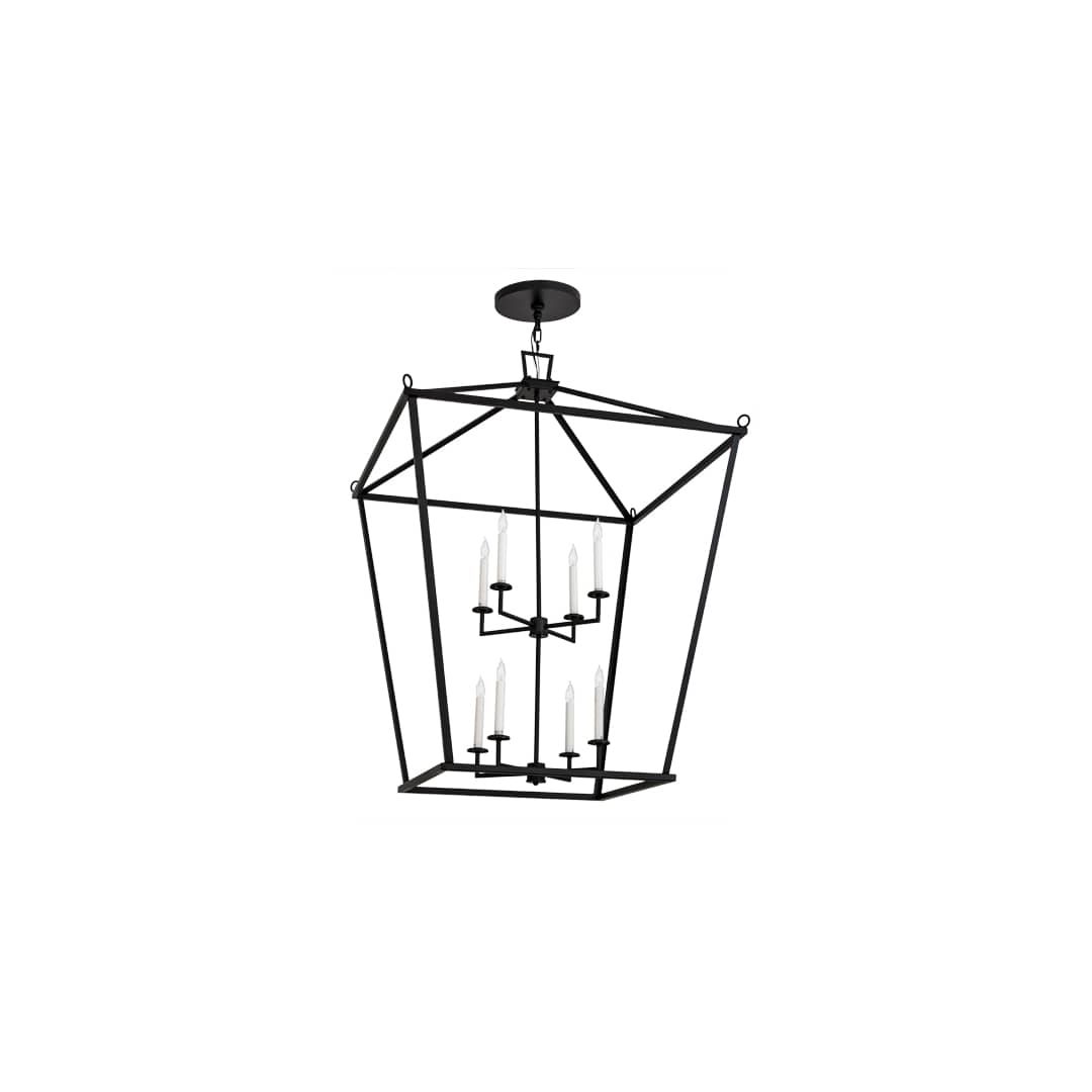 Kitzi 8 Light 51" Wide Taper Candle Pendant