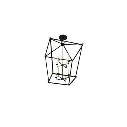 Kitzi 8 Light 51" Wide Taper Candle Pendant