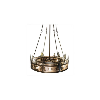 Personalized 8 Light 52" Wide Pendant