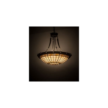 Fleur-de-Lite 4 Light 26" Wide Pendant