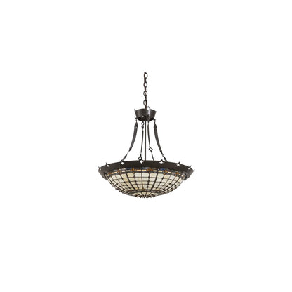 Fleur-de-Lite 4 Light 26" Wide Pendant