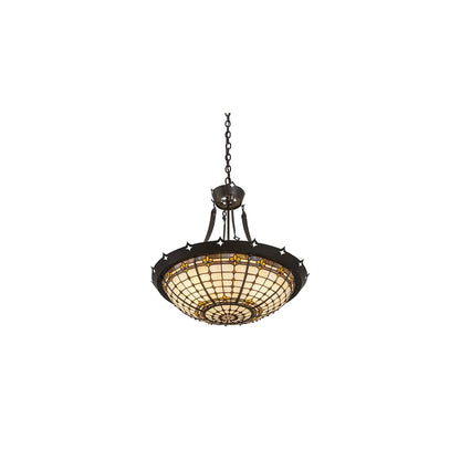 Fleur-de-Lite 4 Light 26" Wide Pendant