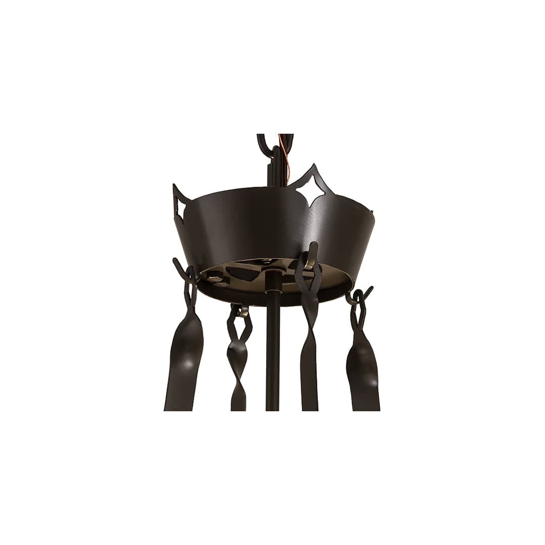 Fleur-de-Lite 4 Light 26" Wide Pendant