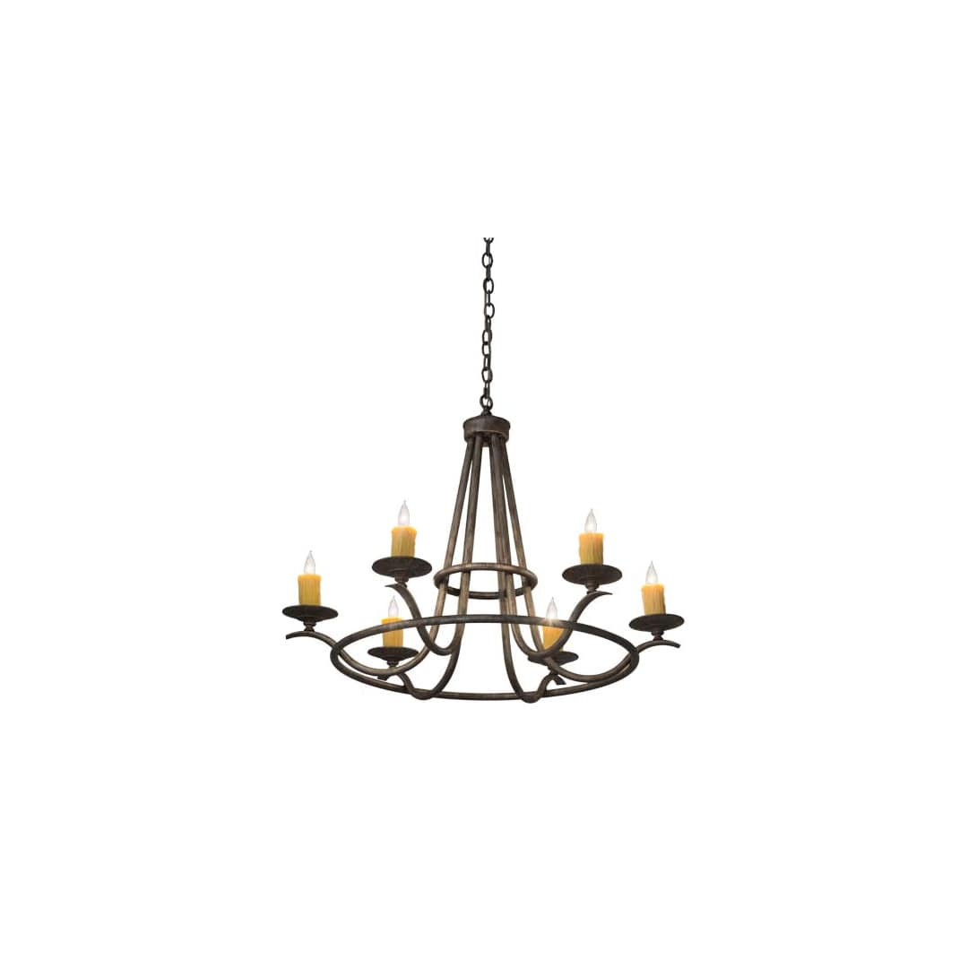 Octavia 6 Light 36" Wide Taper Candle Style Chandelier