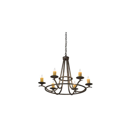 Octavia 6 Light 36" Wide Taper Candle Style Chandelier