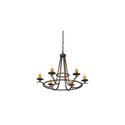 Octavia 6 Light 36" Wide Taper Candle Style Chandelier