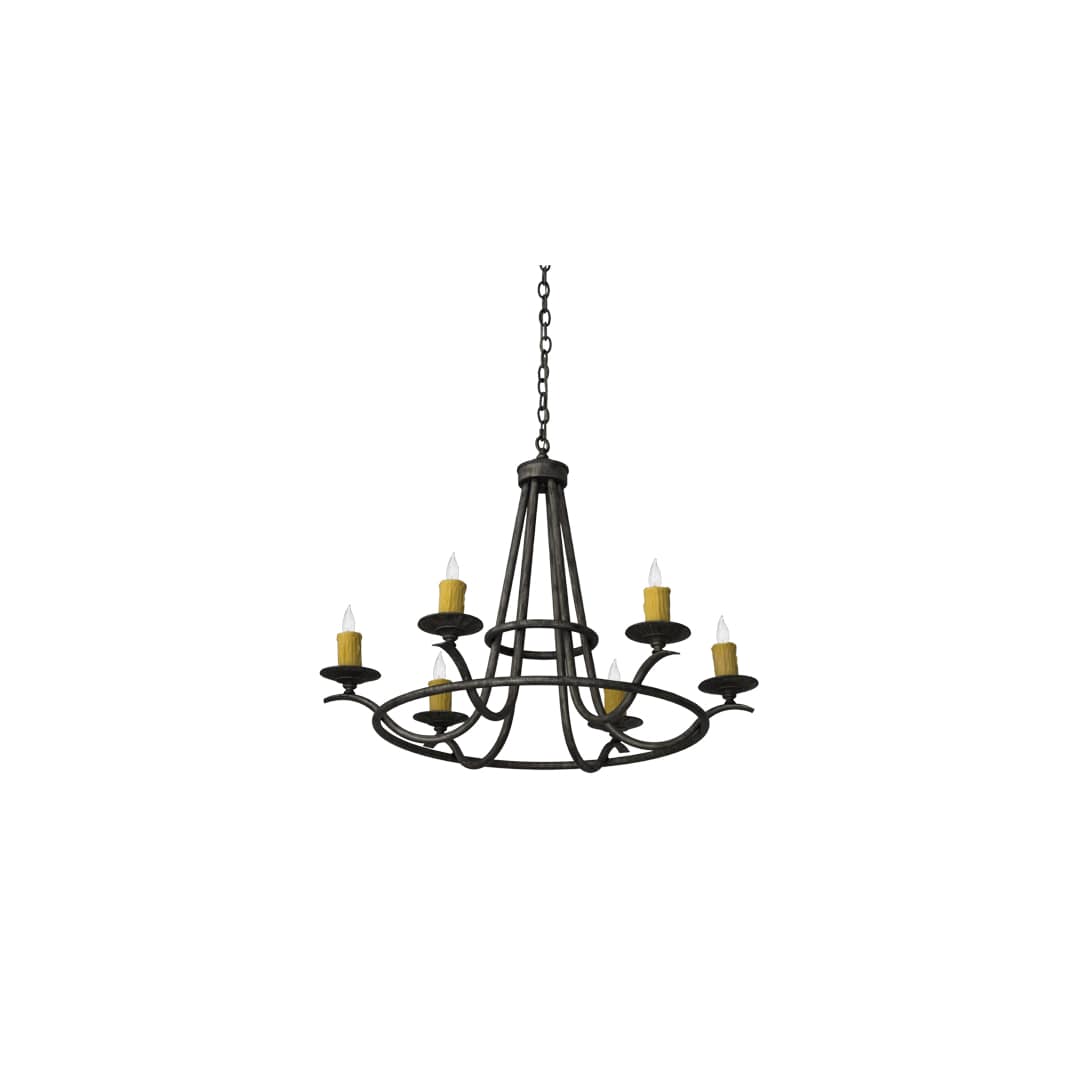 Octavia 6 Light 36" Wide Taper Candle Style Chandelier