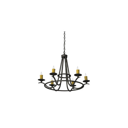Octavia 6 Light 36" Wide Taper Candle Style Chandelier