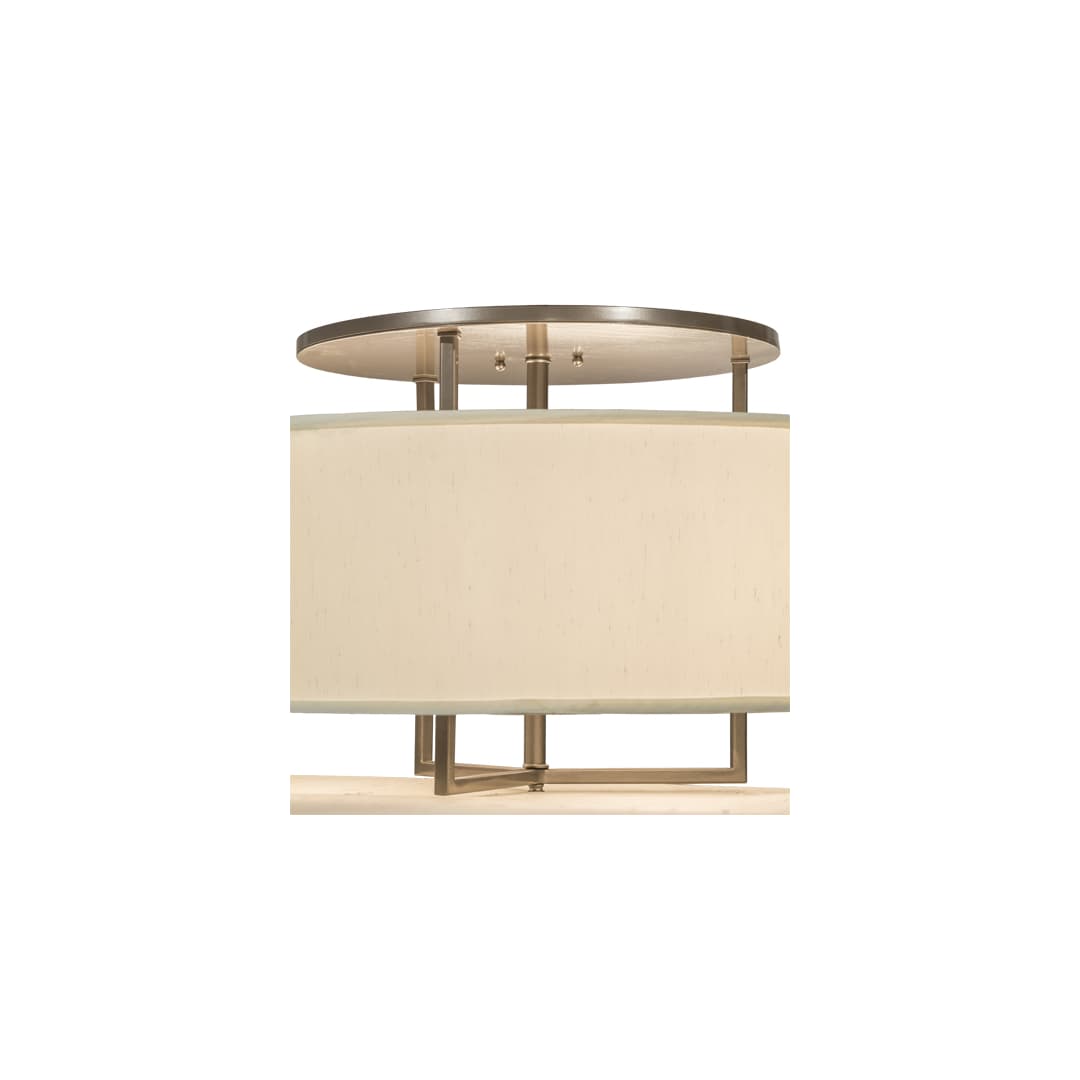 Cilindro 3 Light 30" Wide Flush Mount Drum Ceiling Fixture