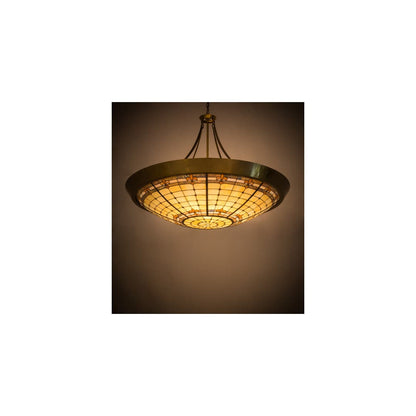 Fleur-de-Lite 10 Light 54" Wide Pendant