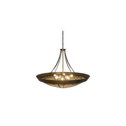 Fleur-de-Lite 10 Light 54" Wide Pendant