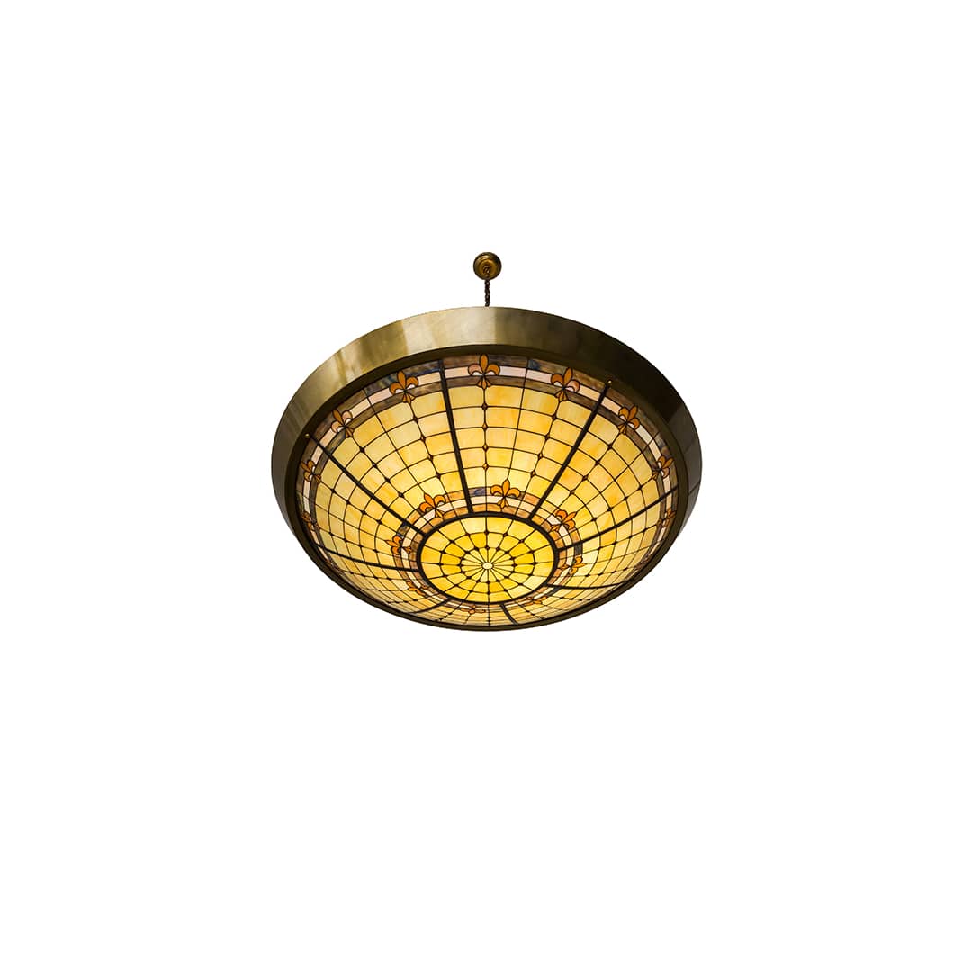 Fleur-de-Lite 10 Light 54" Wide Pendant