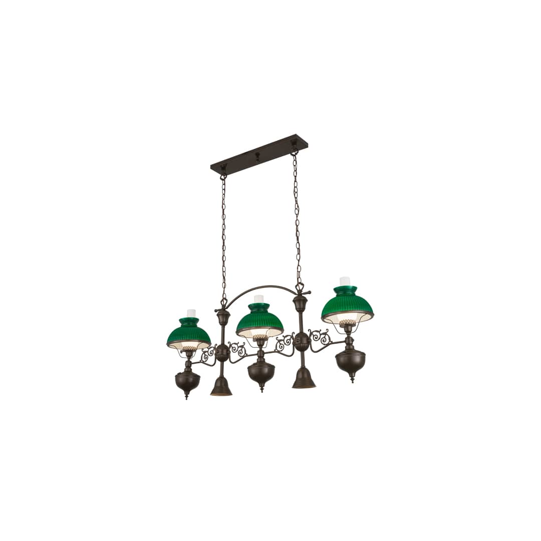 Sunbury 3 Light 10" Wide Linear Pendant