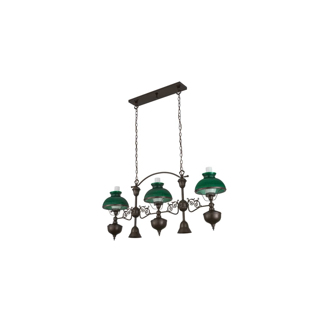 Sunbury 3 Light 10" Wide Linear Pendant