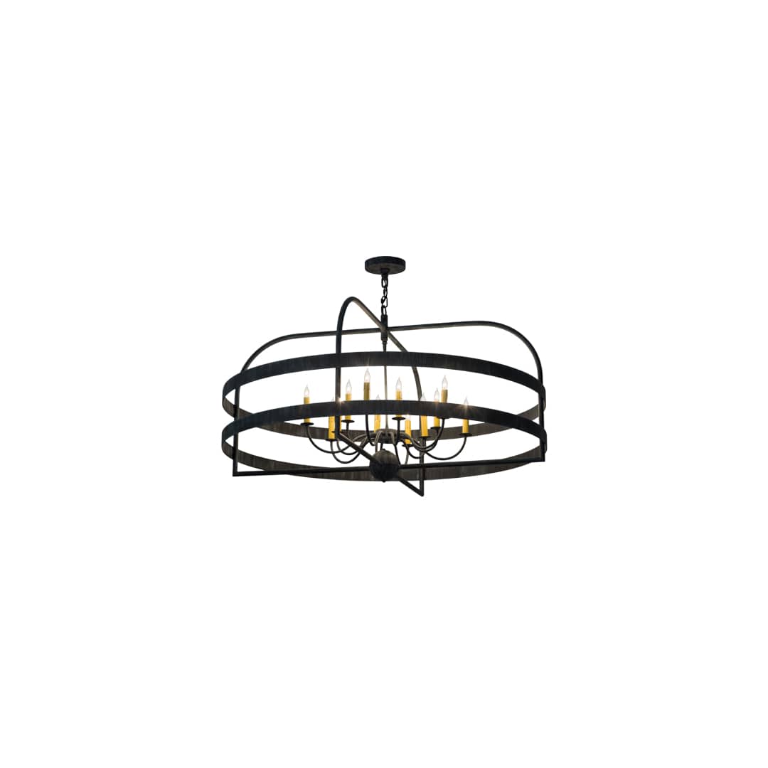 Aldari 12 Light 48" Wide Taper Candle Style Chandelier