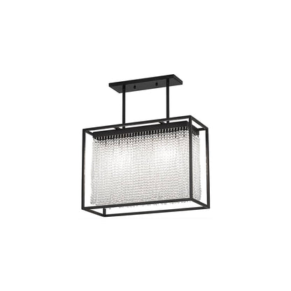 Cleo 2 Light 10" Wide Linear Pendant