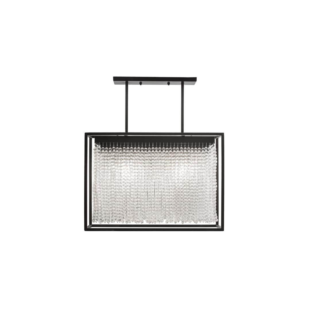 Cleo 2 Light 10" Wide Linear Pendant