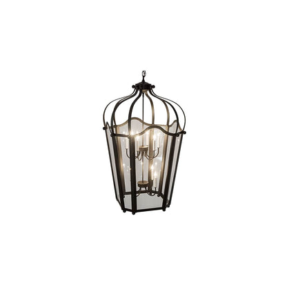Citadel 10 Light 33" Wide Taper Candle Pendant