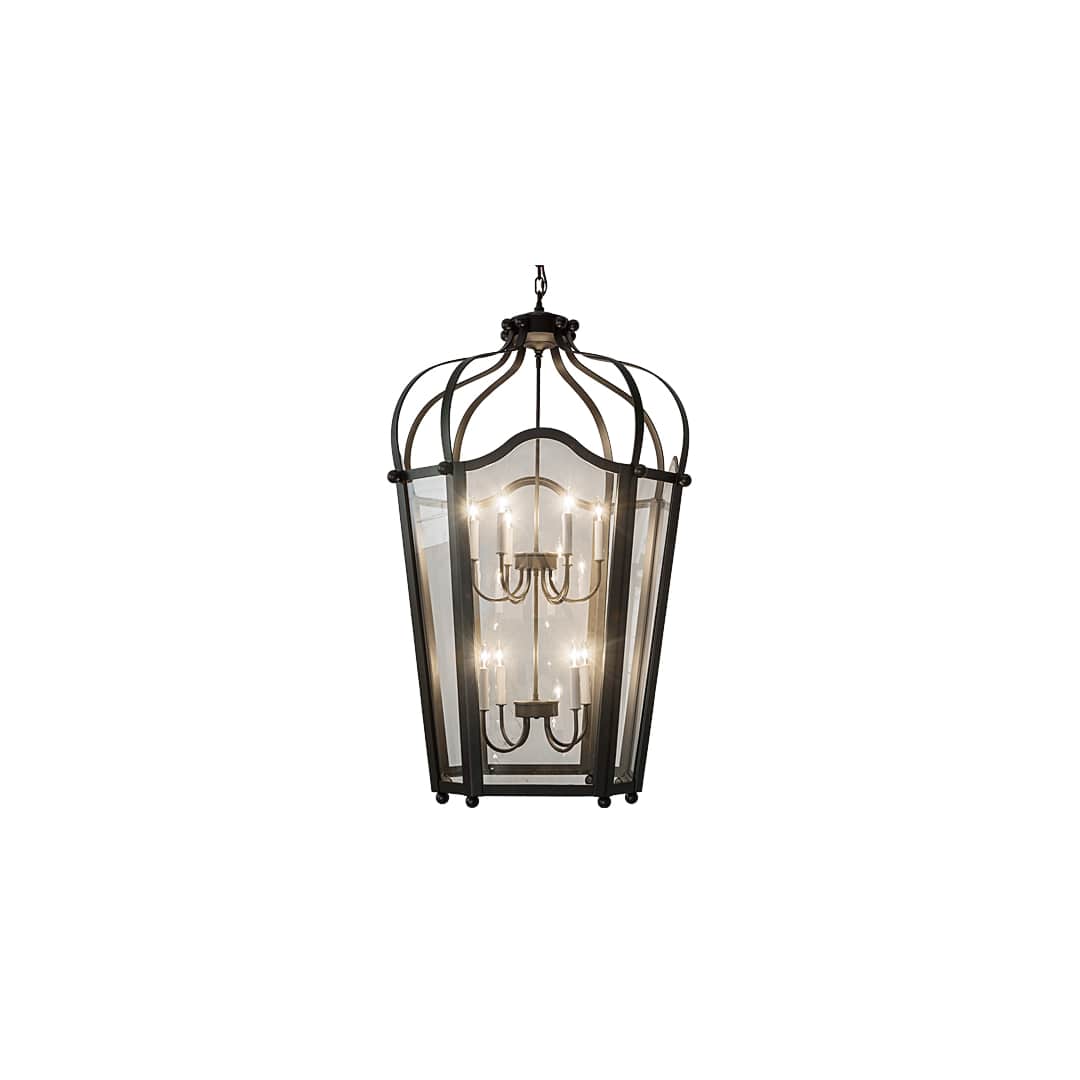 Citadel 10 Light 33" Wide Taper Candle Pendant