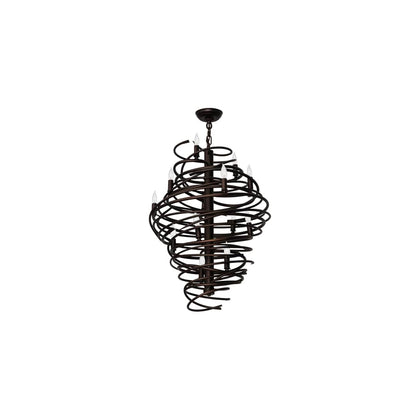 Cyclone 13 Light 20" Wide Taper Candle Pendant