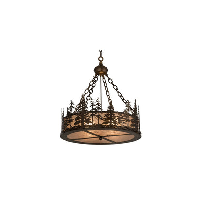 Tall Pines 4 Light 23" Wide Suspension Pendant