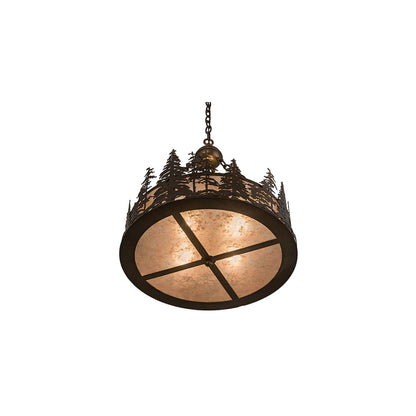 Tall Pines 4 Light 23" Wide Suspension Pendant