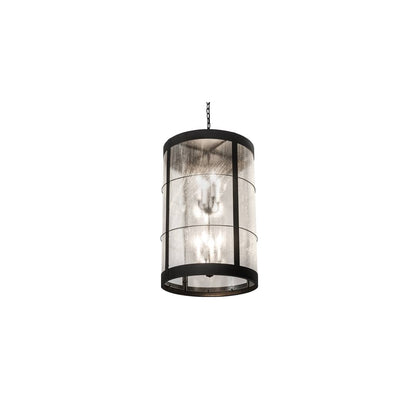 Villa 8 Light 22" Wide Taper Candle Pendant