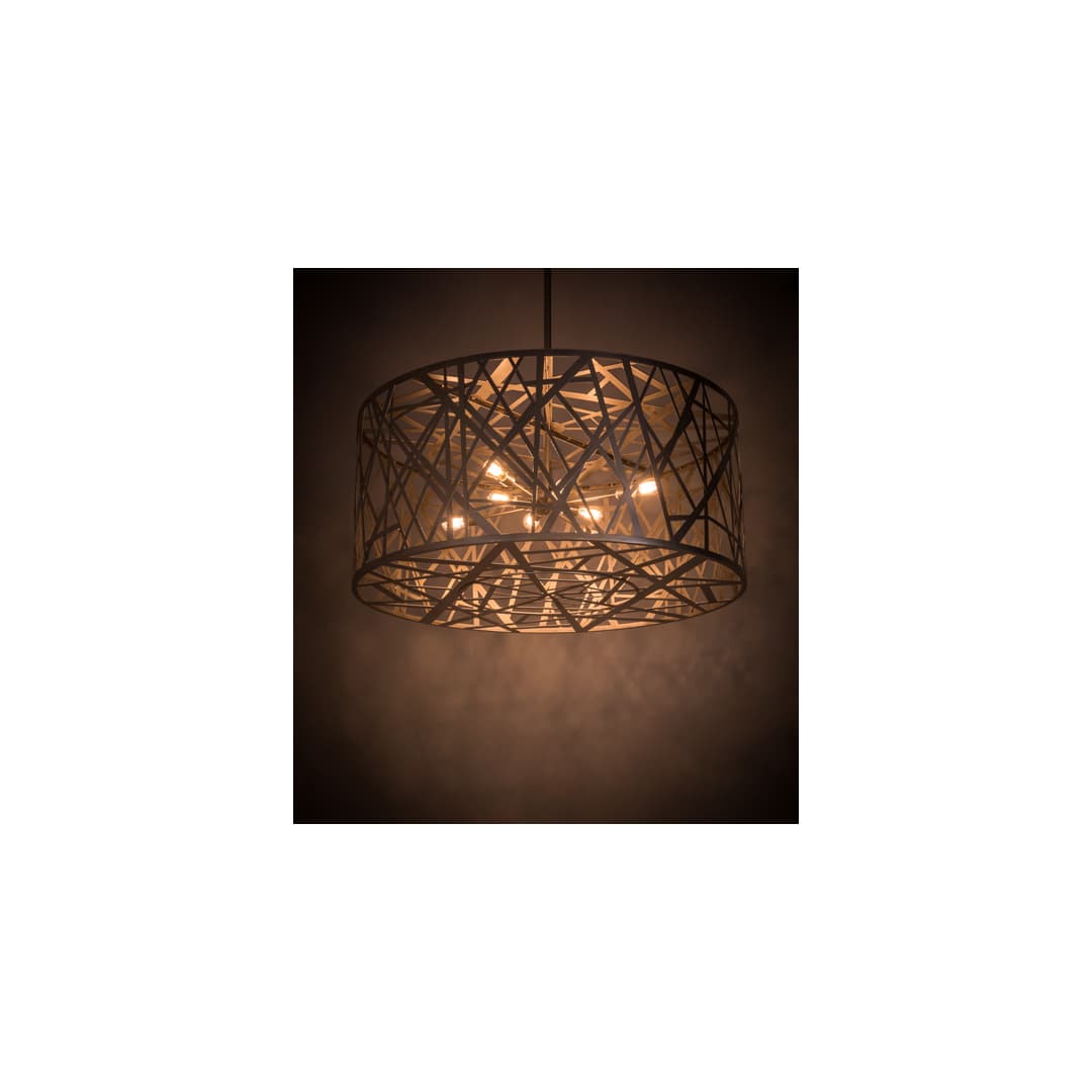 Bird's Nest 8 Light 54" Wide Pendant